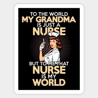 Grandma Nurse Magnet
